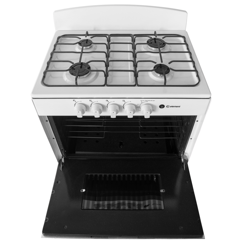 4.0 cu. ft. 30in 4 Burner Top Open (White)