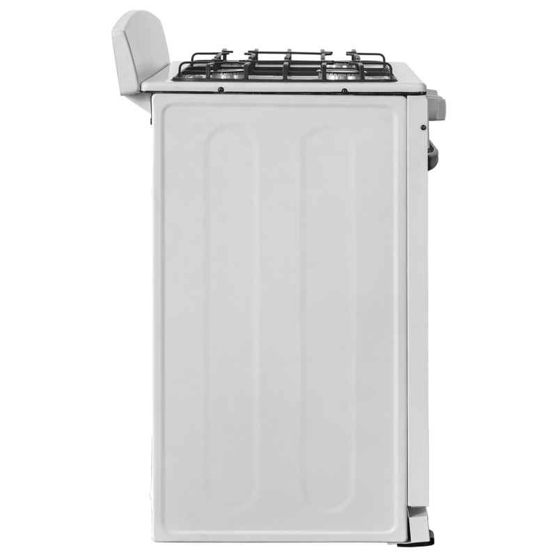 4.0 cu. ft. 30in 4 Burner Side (White)