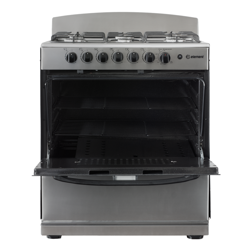 4.0 cu. ft. 30in 6 Burner Front Open (Stainless Steel)