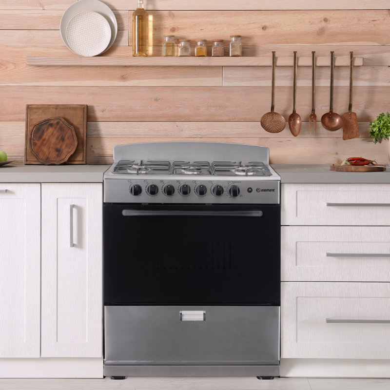 4.0 cu. ft. 30in 6 Burner Lifestyle (Stainless Steel)