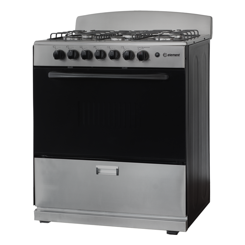 4.0 cu. ft. 30in 6 Burner Angle (Stainless Steel)