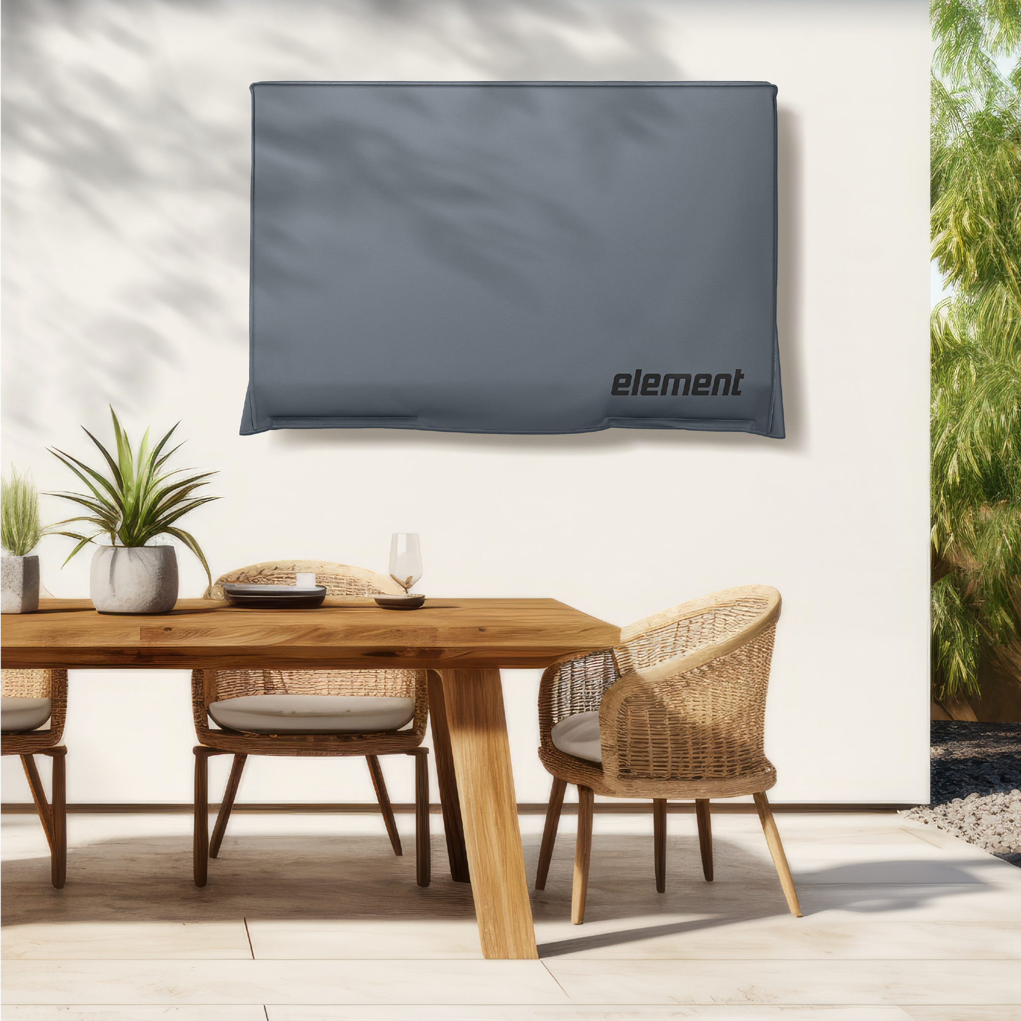 65" Outdoor TV Cover Lifestyle