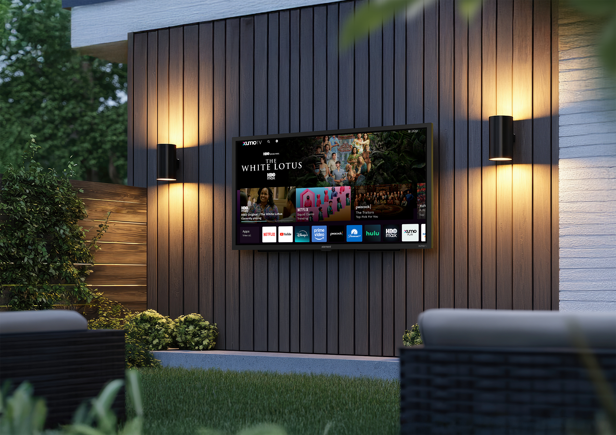 Outdoor TV Header