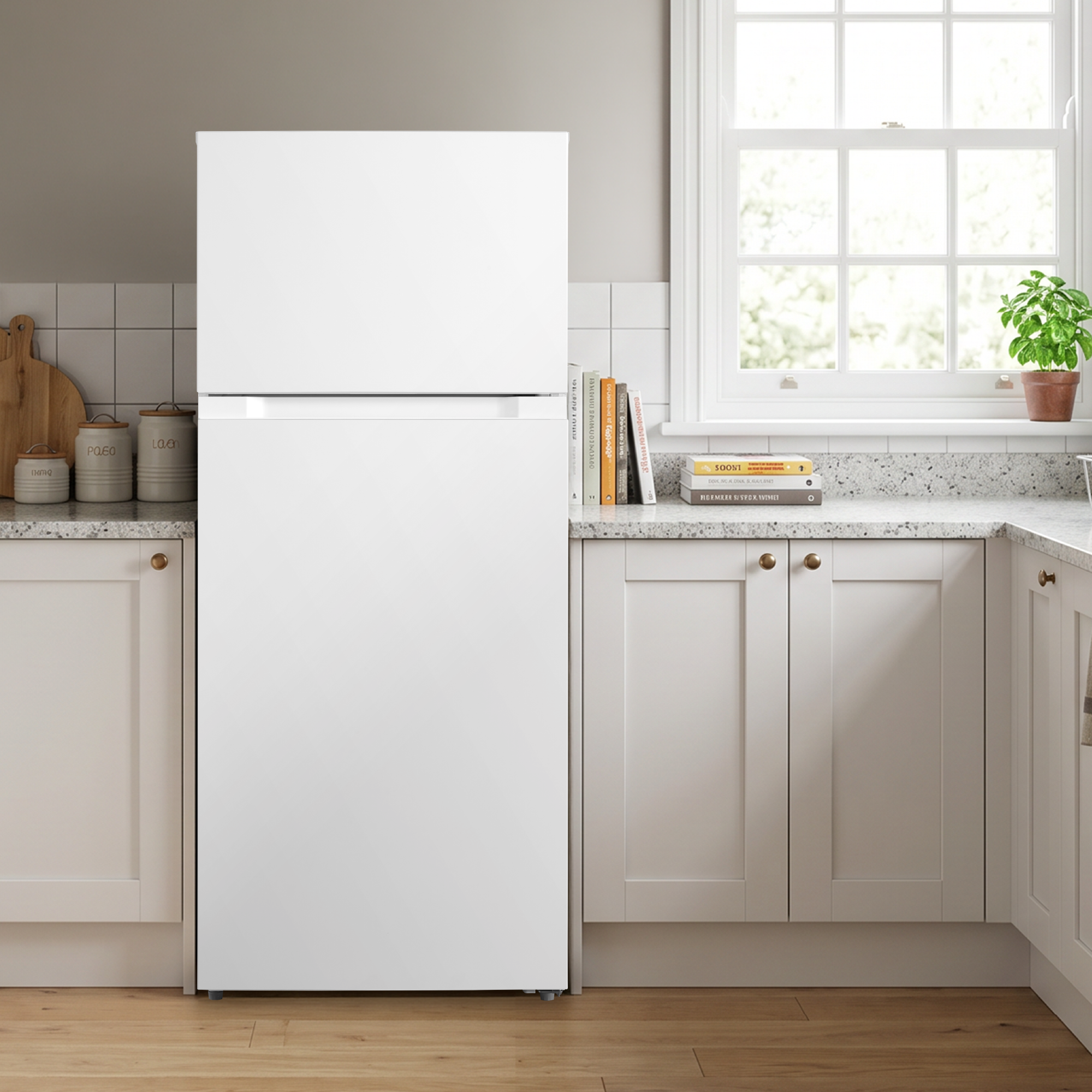 eh　FP M CLR 16本 16.0 cu. ft. Top Freezer Refrigerator – White (ERT16CGDW